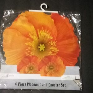 Hudson & Cooke placemat and coaster set